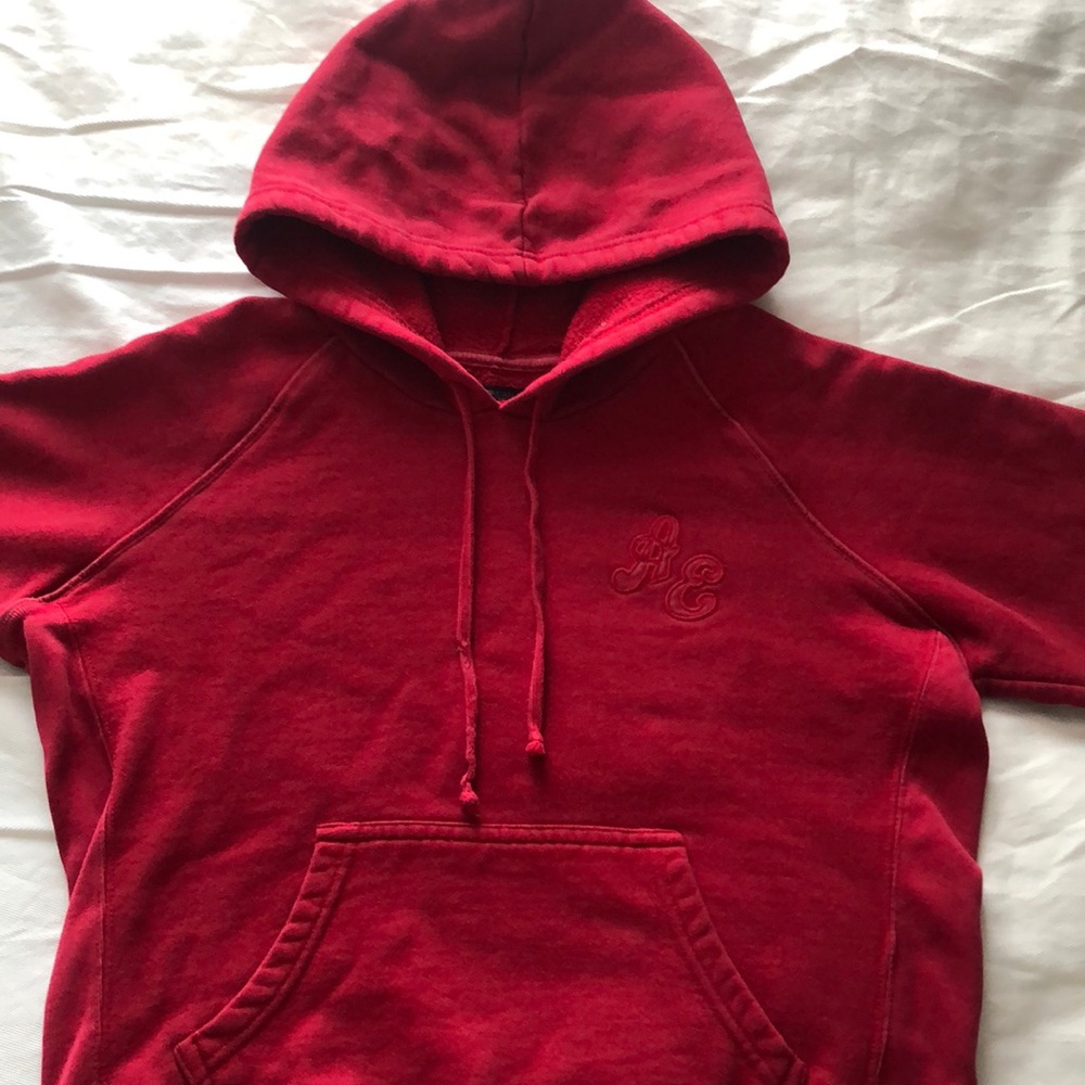 AMERICAN EAGLE Vintage Red Hoodie